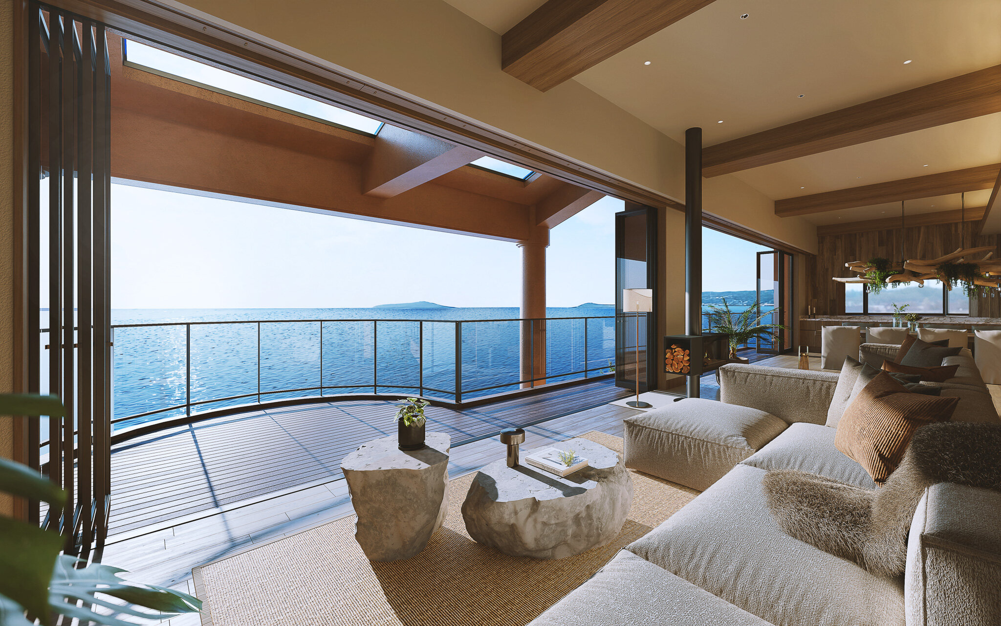 海ノ波音 大海原に身を寄せて絶景と自由を堪能する熱海の別荘